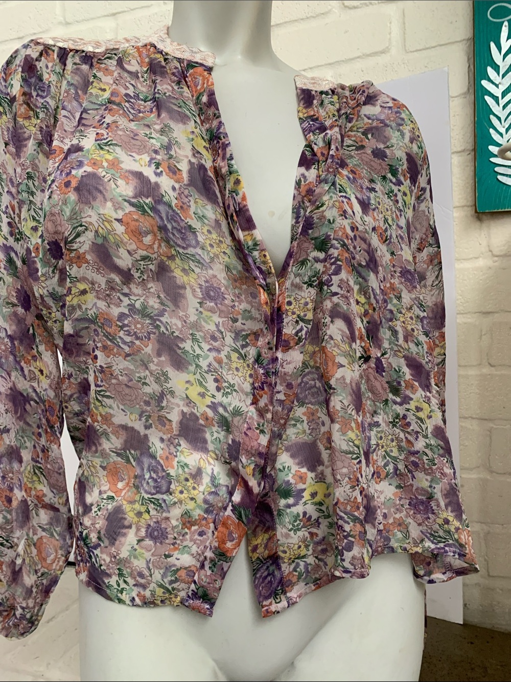 Ranna Gill Anthropologie delicate blouse
